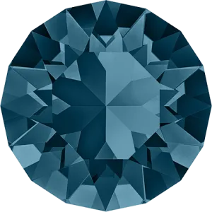 1028 & 1088 Swarovski Chaton & Round Stones, Indicolite (379)