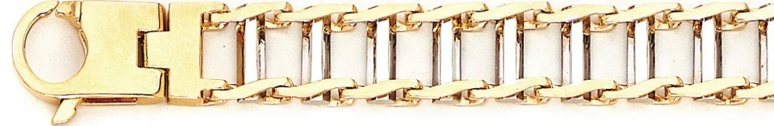 11.6mm Railroad Link Bracelet