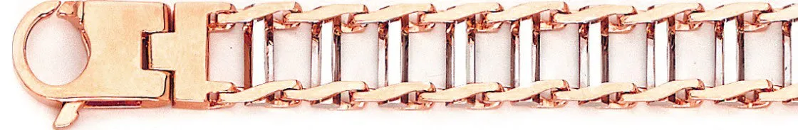 11.6mm Railroad Link Bracelet
