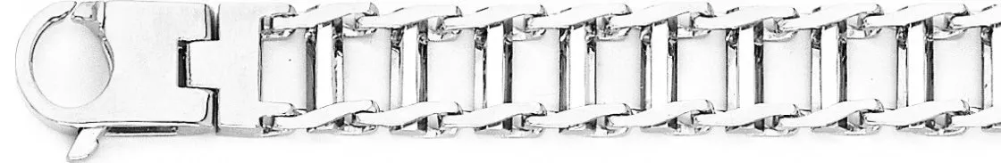 11.6mm Railroad Link Bracelet