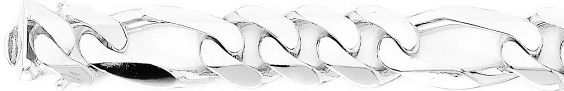 15.1mm Figaro Link Bracelet