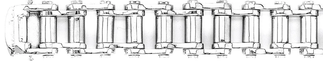 17mm Tank Tread Link Bracelet
