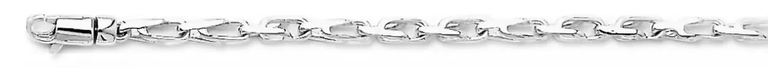 2.5mm Tooth Chain Necklace