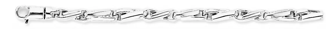 3.8mm Twisted Avion Chain Necklace