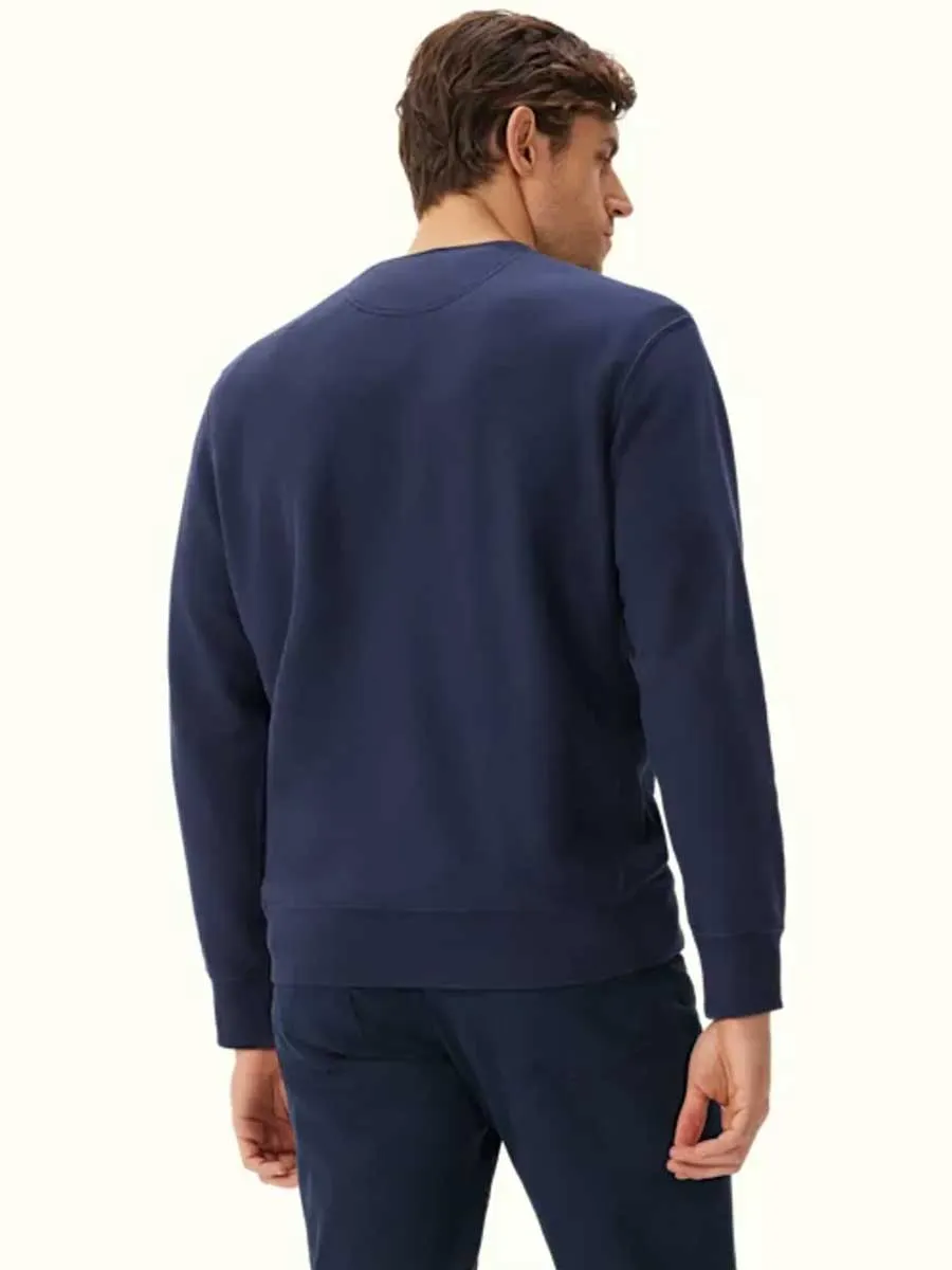 40% OFF RM WILLIAMS Stencil Crew Neck Jumper - Men's - Midnight - Sizes: SMALL & 2XL