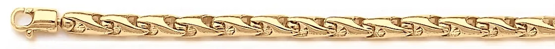 4.1mm Wave Link Bracelet
