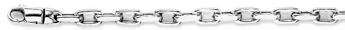 4.5mm Flat Elongated Rolo Link Bracelet