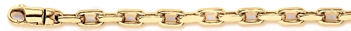 4.5mm Flat Elongated Rolo Link Bracelet