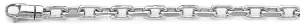 4.6mm Flat Elongated Rolo Link Bracelet