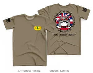 523rd ESC Core Men's SS Performance Tee - vah8qz