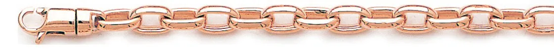 5.4mm Cylinder Rolo Link Bracelet