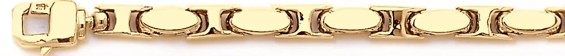 5.6mm Flat Oval Link Bracelet