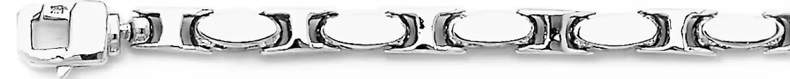 5.6mm Flat Oval Link Bracelet