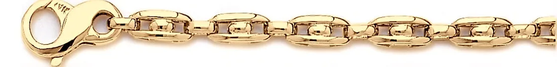 5mm Center Bullet Chain Necklace