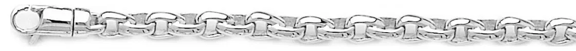 5mm Semi Rolo Link Bracelet