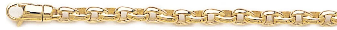 5mm Semi Rolo Link Bracelet