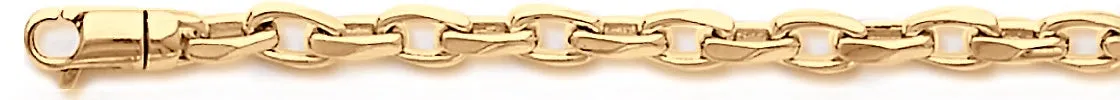 5mm Semi Rolo Link Bracelet