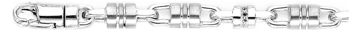 6.4mm Barrel Link Bracelet