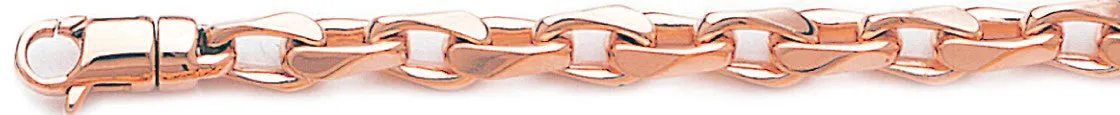 6.5mm Semi Rolo Link Bracelet