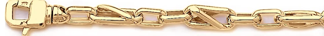 6.7mm Criss Angle Link Bracelet