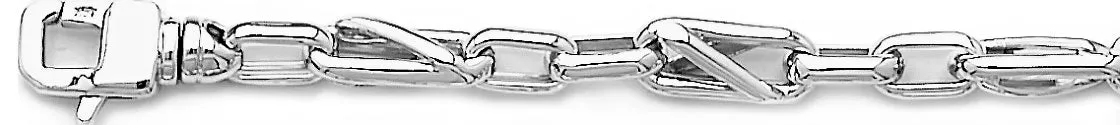 6.7mm Criss Angle Link Bracelet
