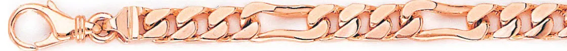 6.7mm Elogated Figaro Link Bracelet