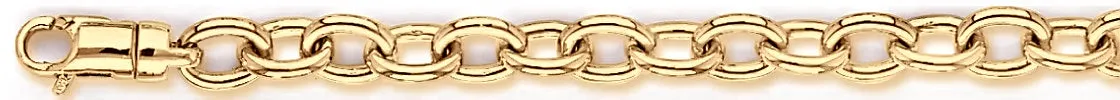 6.8mm Open Rolo Link Bracelet