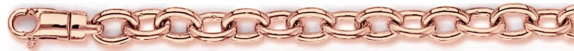 6.8mm Open Rolo Link Bracelet