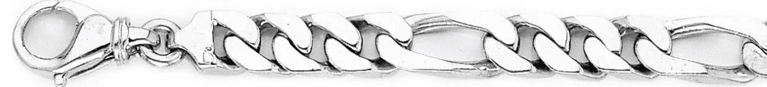 7.7mm Figaro Link Bracelet