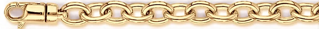 7.8mm Open Rolo Link Bracelet