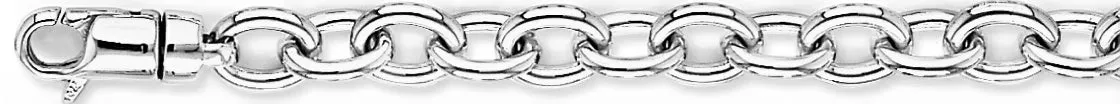 7.8mm Open Rolo Link Bracelet