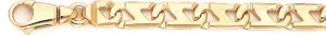8.4mm Slanted Anchor Link Bracelet