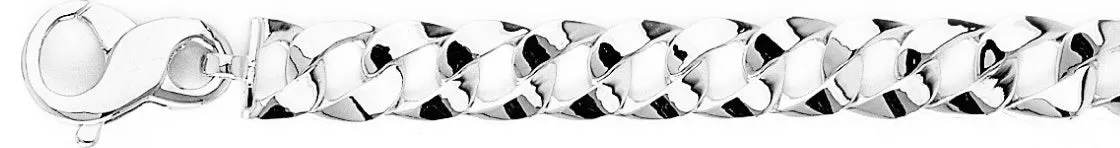 8.9mm Inverted Curb Link Bracelet