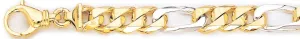 9.1mm Figaro Link Bracelet