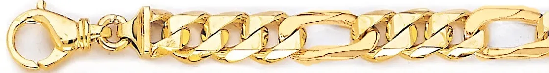 9.1mm Figaro Link Bracelet