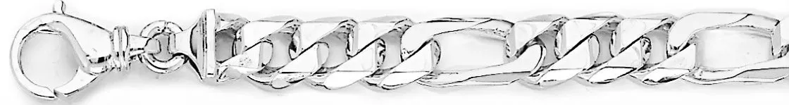 9.1mm Figaro Link Bracelet