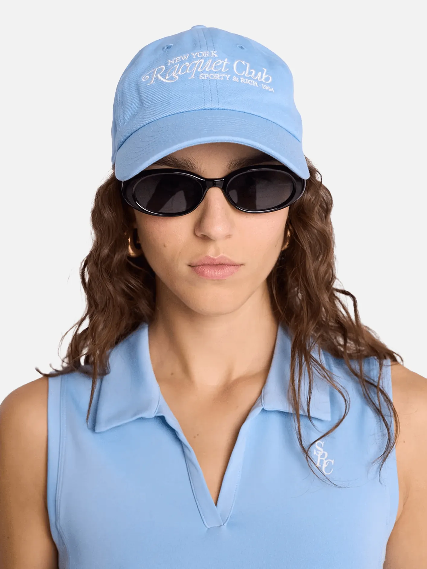 94 Racquet Club Embroidered Hat Sky Blue/White