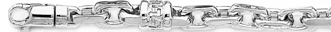 9mm Greek Scroll I Link Bracelet