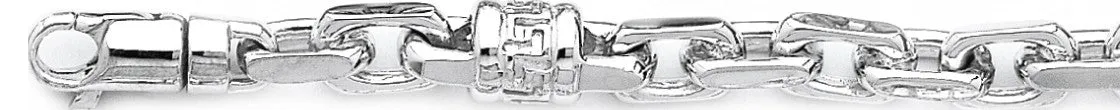 9mm Greek Scroll I Link Bracelet