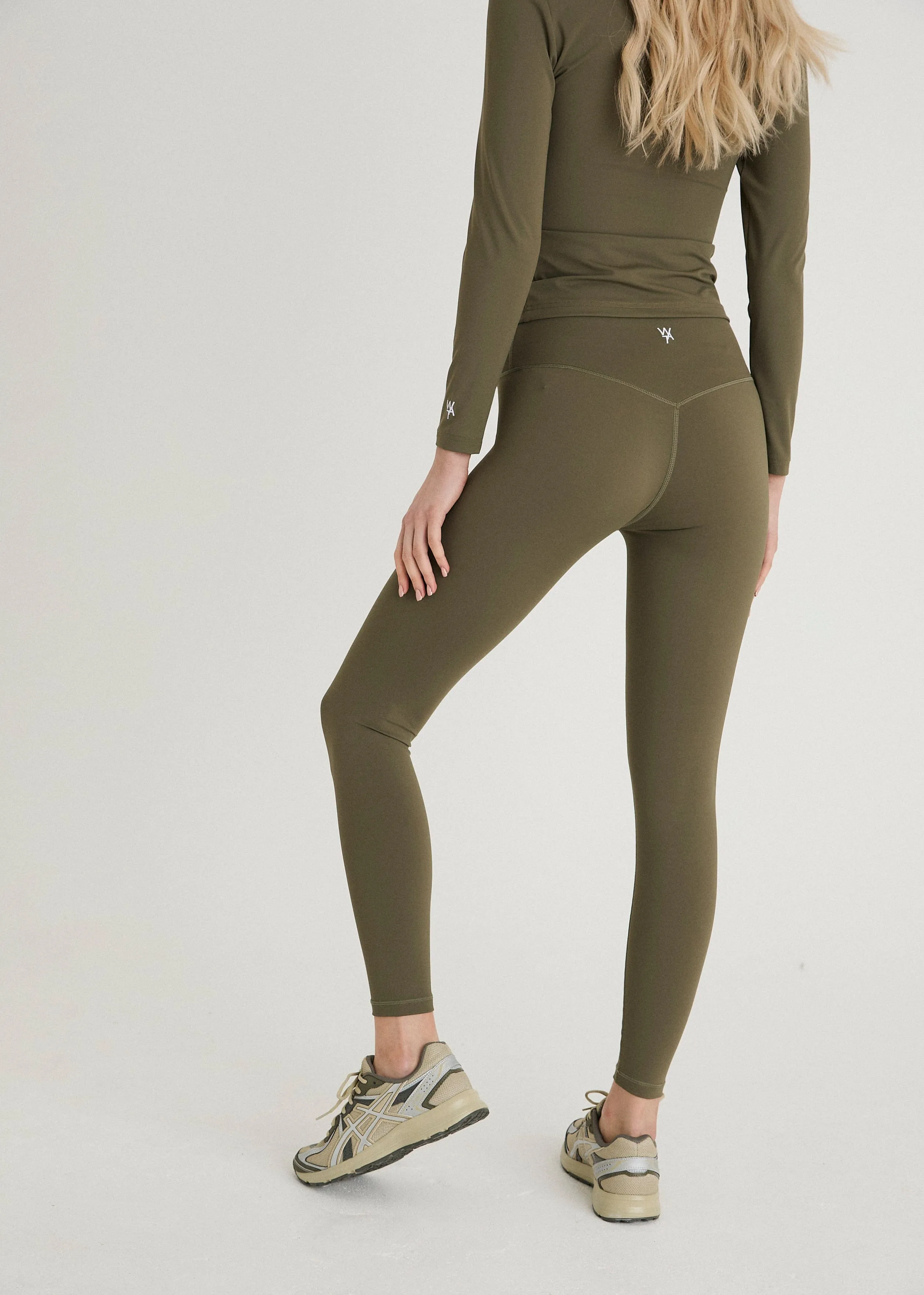 ACTIVE SCULPT LEGGINGS - OLIVE