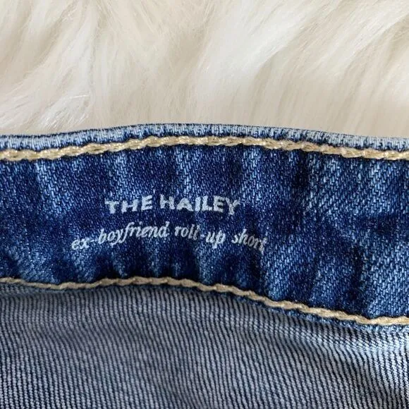AG The Hailey Ex-Boyfriend Roll Up Shorts Sz 23
