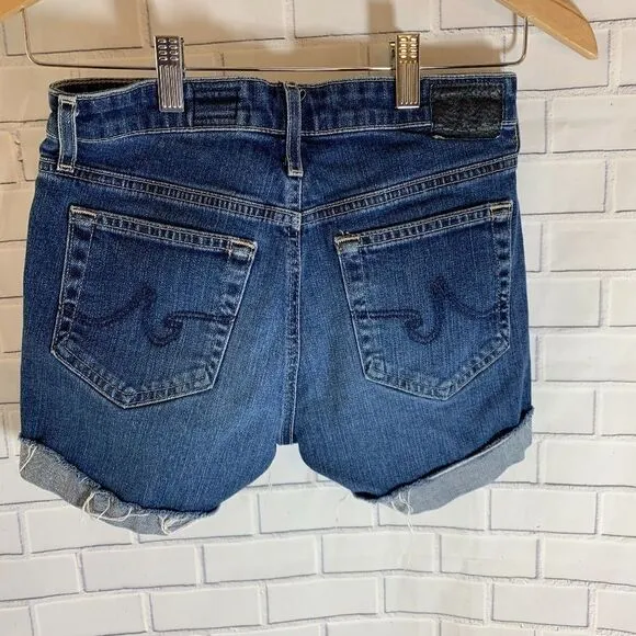 AG The Hailey Ex-Boyfriend Roll Up Shorts Sz 23