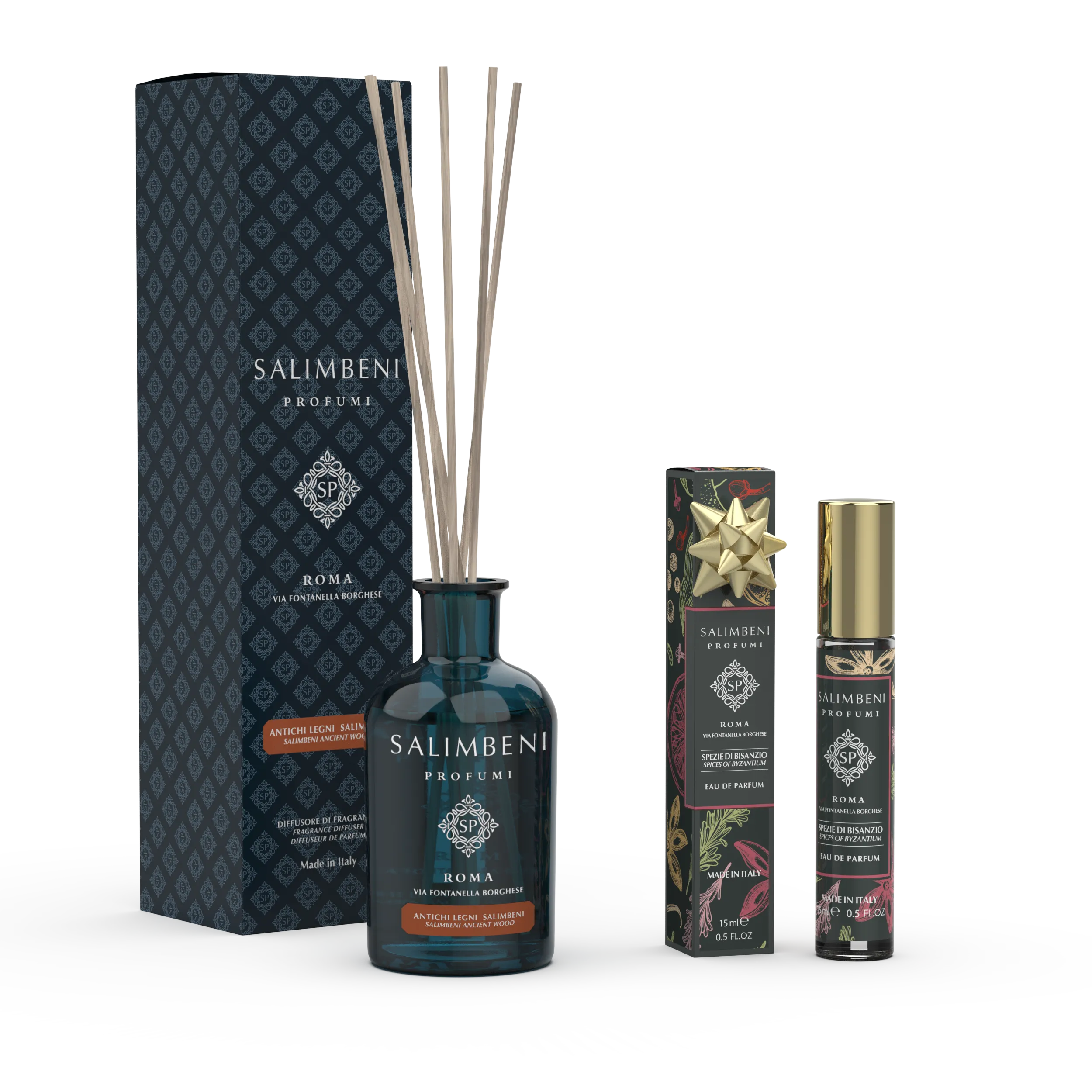 Antichi Legni Salimbeni 100 ml   Eau de Parfum 15 ml Spezie di Bisanzio in PROVA OMAGGIO