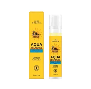 Aqua Daily Sunscreen SPF 50  PA*** UVA/UVB Protection 50ml
