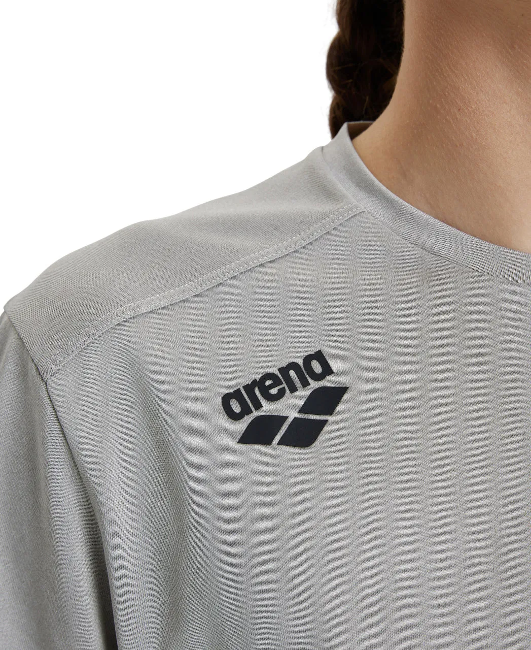 Arena Team Unisex Solid T-Shirt - Medium Grey Heather
