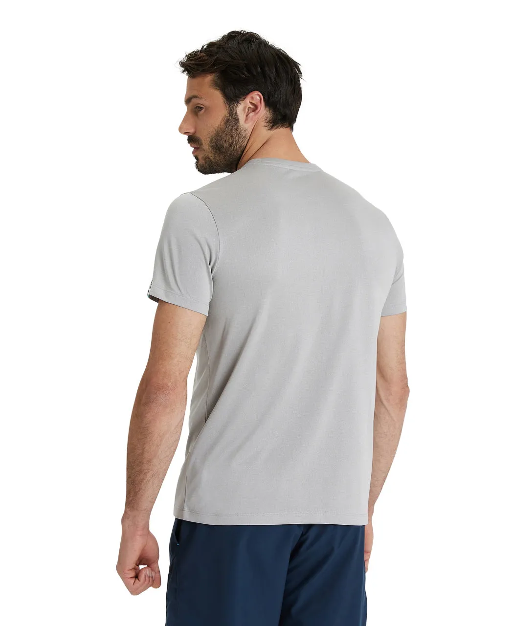 Arena Team Unisex Solid T-Shirt - Medium Grey Heather