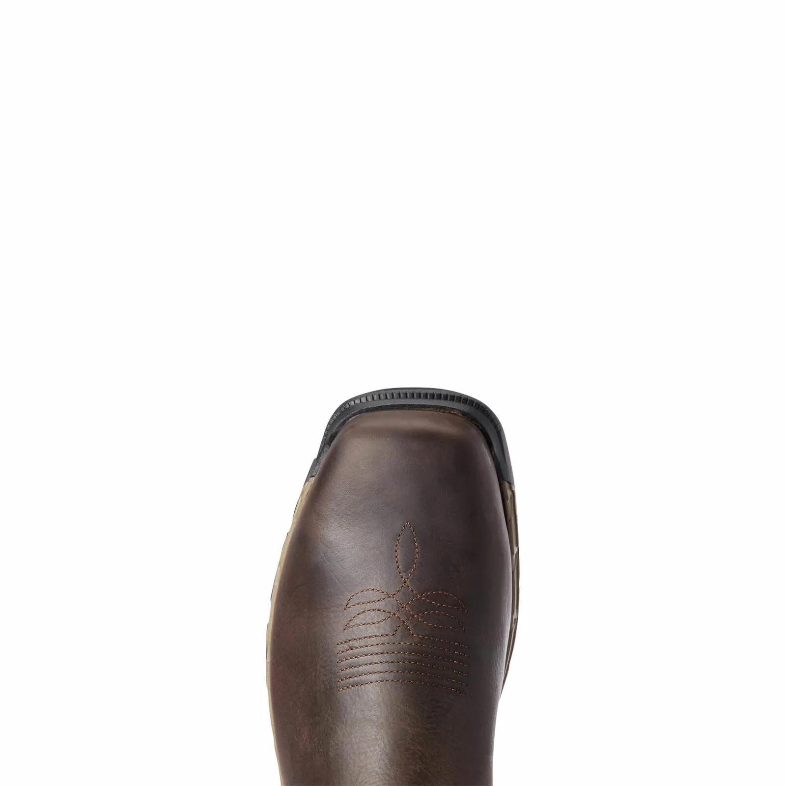 Ariat 10034157 Men's Dark Brown Rebar Flex Two Tone Composite Toe Western Boots