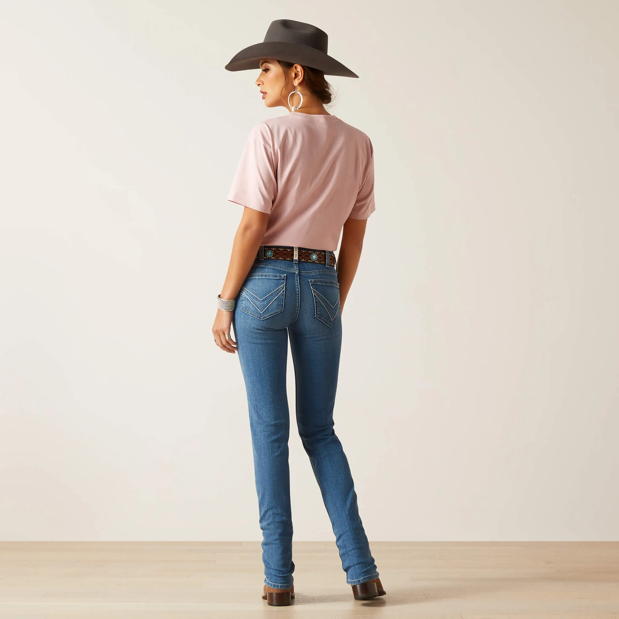 Ariat WMS Real PR Clover Strgt Mnnsta
