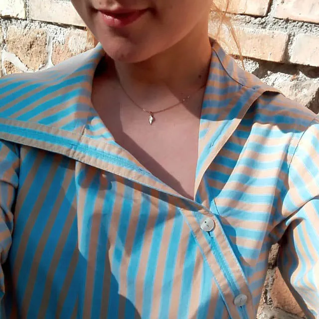 Asymmetric Shirt Sewing Pattern N.32