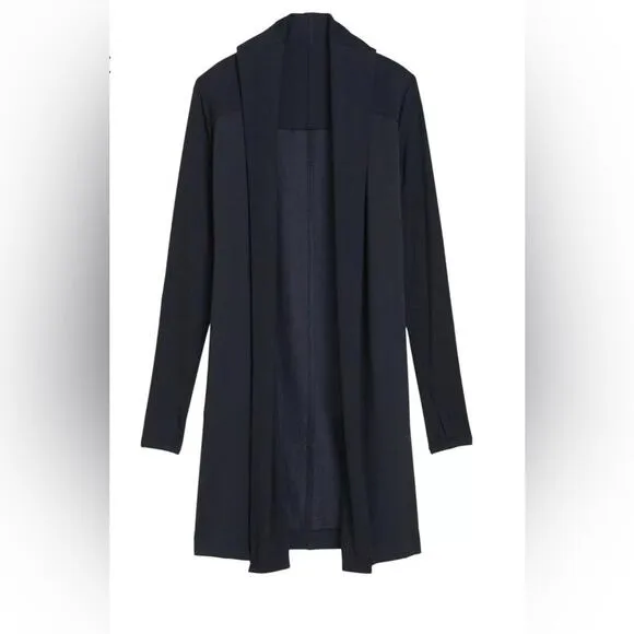 Athleta Compact Coaster Long Wrap Black Size XS